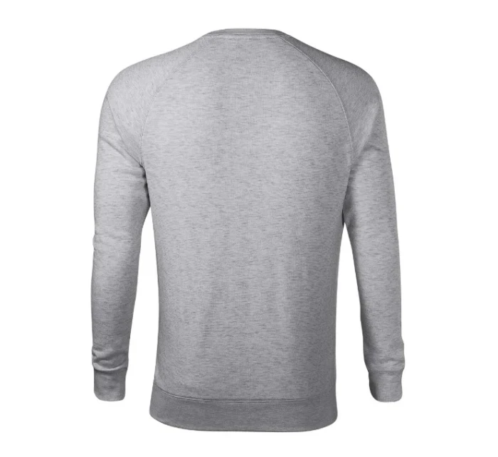 model 20633228 mikina pánská stříbrný melír - MALFINI, a.s.