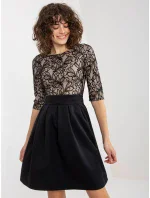 Dámske šaty LK SK 506589 3.05P čierna - FPrice