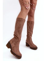 Topánky D8130 brown - Krok vo veľkom štýle Topánky D8130 brown - Krok vo veľkom štýle