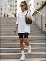 Dámske športové cyklistické šortky, čierne, FashionStreet SY0565 Dámske športové cyklistické šortky, čierne, FashionStreet SY0565