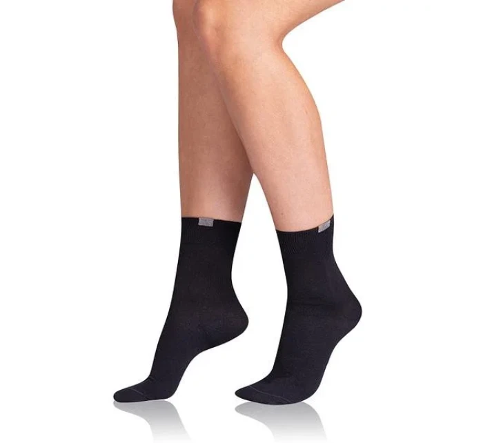Dámske ponožky COTTON CLASSIC SOCKS - BELLINDA - čierne