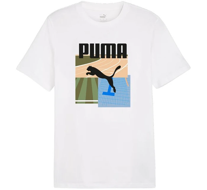 Puma Graphics Summer Sports Tee II M 627909 02 pánske tričko