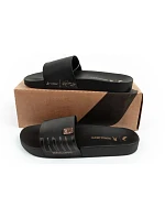 Pánske športové žabky R10 Slide pohodlné čierne papuče Rider