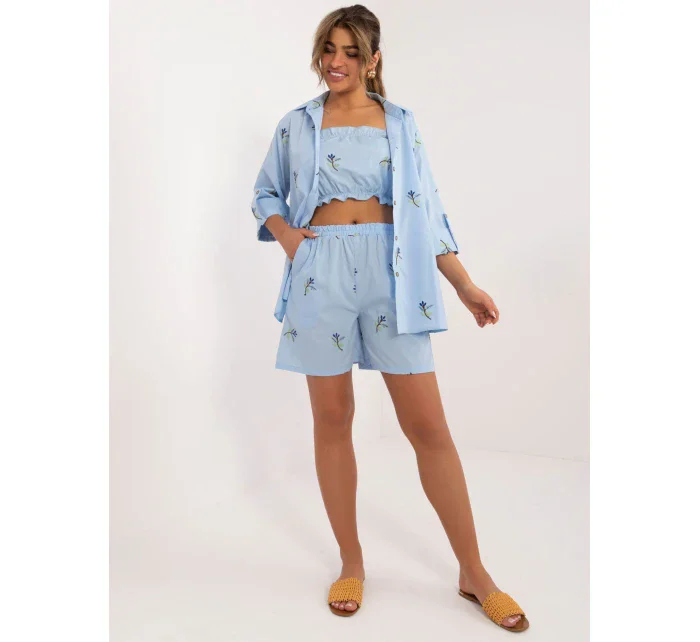 Súprava LK KMPL 509732.38 svetlomodrá