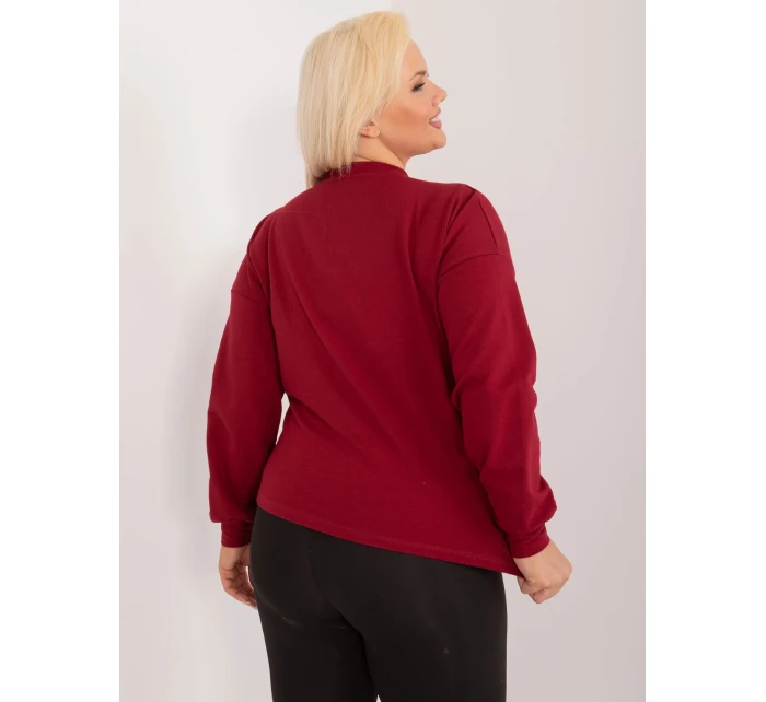 Blúzka RV BL 6317.94 gaštanová