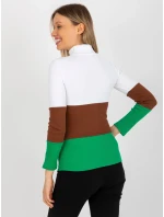 Dámská halenka RV BZ 8465 model 18310042 zelená - FPrice Dámská halenka RV BZ 8465 model 18310042 zelená - FPrice