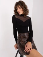 Bluzka RV BZ model 19014861 czarny - FPrice Bluzka RV BZ model 19014861 czarny - FPrice