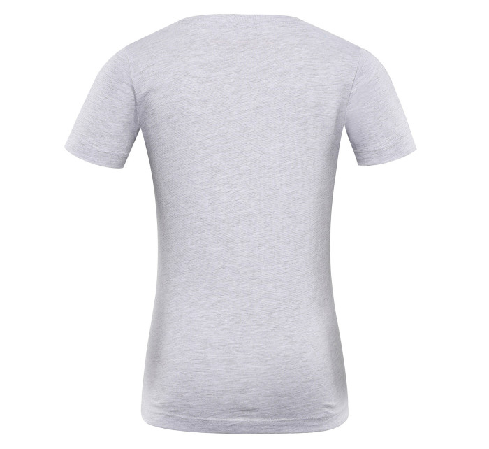 Detské bavlnené tričko ALPINE PRO BIGERO white variant pb