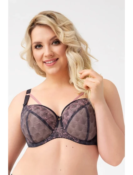 Měkká dámská podprsenka BIG model 17756686 - Gorsenia Měkká dámská podprsenka BIG model 17756686 - Gorsenia