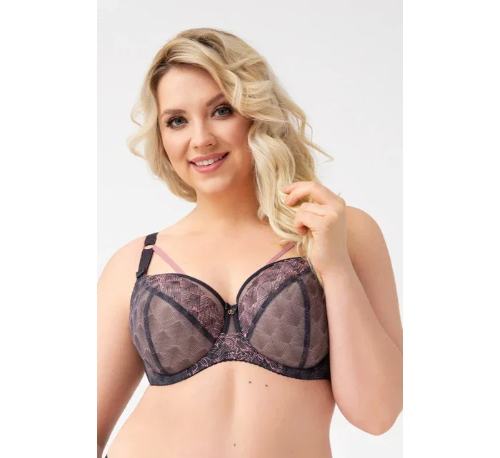 Měkká dámská podprsenka BIG model 17756686 - Gorsenia Měkká dámská podprsenka BIG model 17756686 - Gorsenia