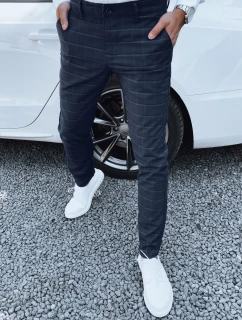 Pánske tmavomodré nohavice FashionStreet UX4391