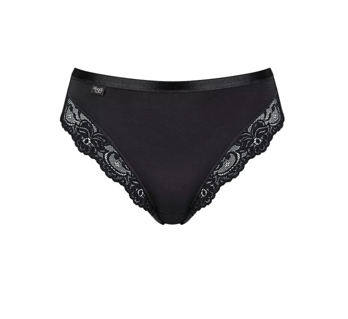 Dámske nohavičky sloggi Romance Tai - čierne - SLOGGI Dámske nohavičky sloggi Romance Tai - čierne - SLOGGI