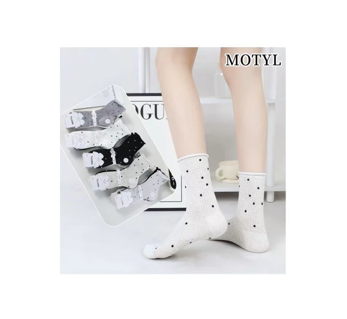 Ponožky WiK Butterfly 3528 vzor 45 Dots 35-42