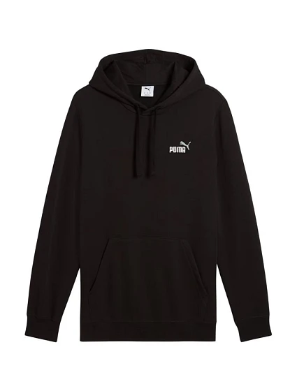 Pánska mikina Puma ESS 2 Color Small No.1 Logo Hoodie black 684719 01 pánska