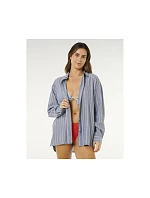 Dámská košile RIP CURL Beach Days Pinstripe Shirt, modrá Dámská košile RIP CURL Beach Days Pinstripe Shirt, modrá
