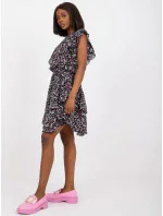 Šaty CHA SK 3003 1.37 čierna a ružová Šaty CHA SK 3003 1.37 čierna a ružová