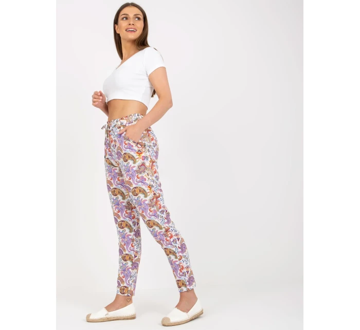 Nohavice D73771M61869M svetlo fialové