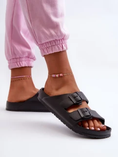 Dámske penové papuče s prackami Black Luciene