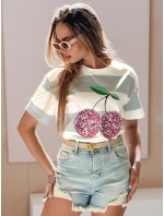 Dámské džínové šortky se zirkony A STAR modré Dstreet model 21987647 - FashionStreet