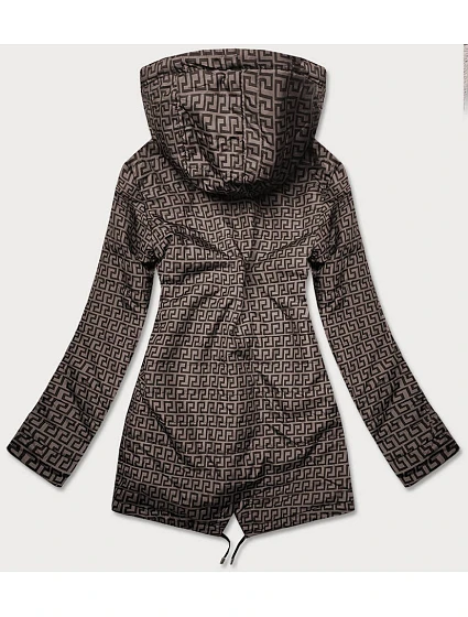 Tmavě oboustranná dámská bunda parka model 16185211 - MHM Tmavě oboustranná dámská bunda parka model 16185211 - MHM