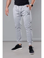 Pánske tepláky s potlačou Light Grey (8K178-2) Pánske tepláky s potlačou Light Grey (8K178-2)
