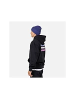 Pánska mikina ROSSIGNOL WATERFALL H RELAX SWEATSHIRT, čierna
