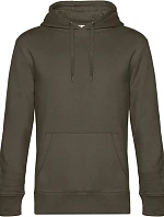 B&C KING Hooded_° Pánska mikina s kapucňou 01.U02K khaki