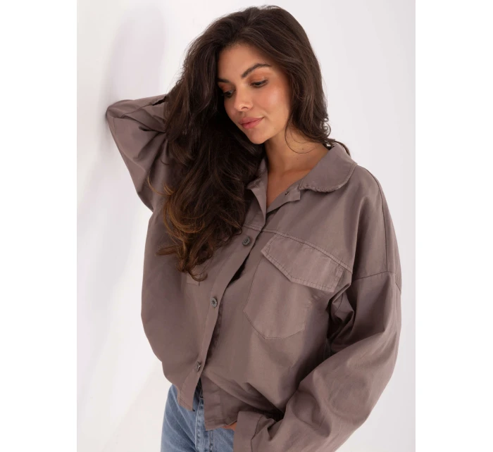 IT KS košeľa FL9273.86 dark lilac IT KS košeľa FL9273.86 dark lilac