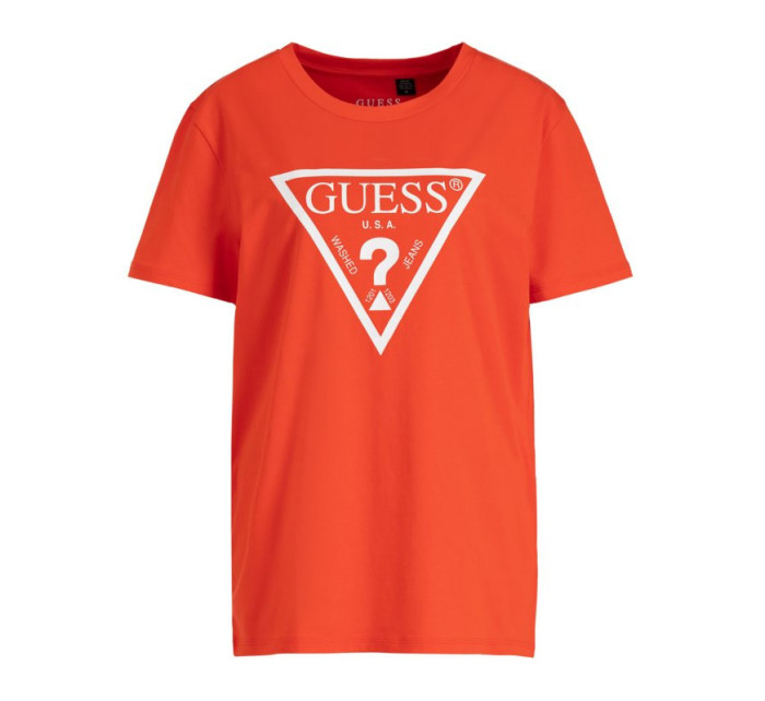 Pánske tričko U94M09JR00A-C303 oranžová - Guess
