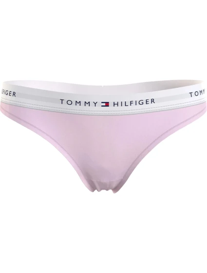 Dámská tanga LOGO THONG světle růžová  model 20159642 - Tommy Hilfiger