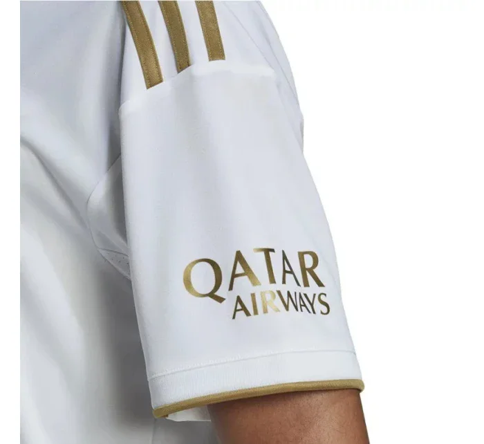 Pánske tričko FC Bayern JSY M HI3886 White with gold - Adidas