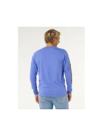 Pánske tričko RIP CURL Fade Out Icon L/S Tee, modré