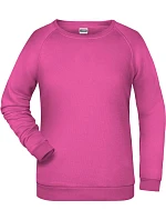 JN Dámská raglánová mikina 02.0 pink model 22437514 - Daiber JN Dámská raglánová mikina 02.0 pink model 22437514 - Daiber
