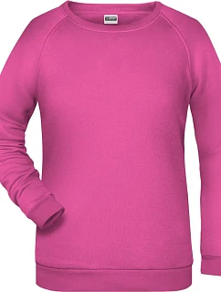 Daiber JN 793 Dámská raglánová mikina 02.0793 pink