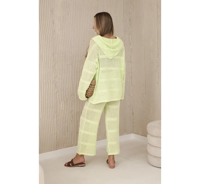 Plážový set z pistácie model 20247415 - K-Fashion Plážový set z pistácie model 20247415 - K-Fashion