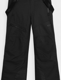 Detské lyžiarske nohavice 4F HJZ22-JSPMN002 čierne