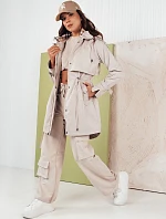 Dámska prechodná bunda parka MOZA sivá FashionStreet TY4286
