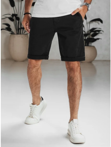 Pánské džínové šortky černé Dstreet model 21989825 - FashionStreet