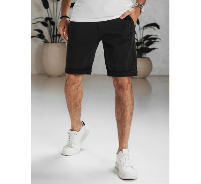 Pánské džínové šortky černé Dstreet model 21989825 - FashionStreet