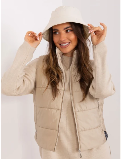 Czapka NM CZ model 18997573 jasny beżowy - FPrice Czapka NM CZ model 18997573 jasny beżowy - FPrice