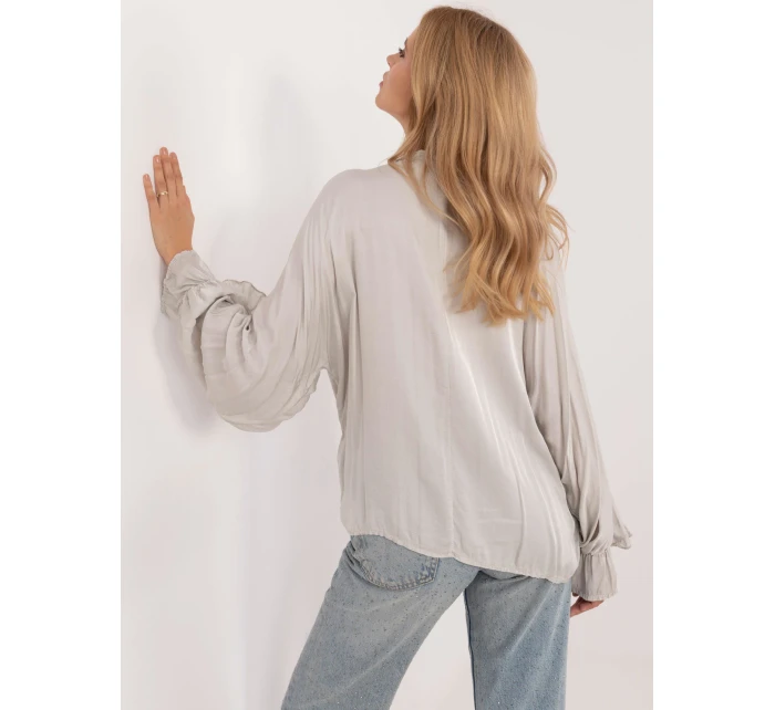 Košeľa TW KS BI 12022.16P svetlo sivá Košeľa TW KS BI 12022.16P svetlo sivá