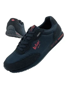 Pánska športová obuv LCW-25-03-3385M Dark blue with red - Lee Cooper