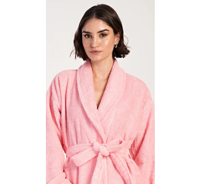 Dámský župan dlouhý se šálovým límcem model 21210371 - Vienetta