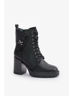 Topánky na podpätku model 201004 Step in style Topánky na podpätku model 201004 Step in style