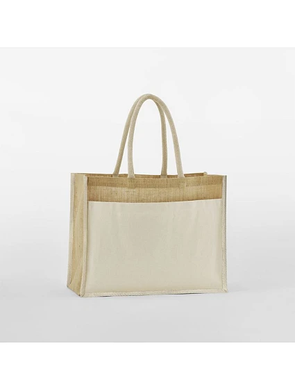 W 480 Jutová nákupní taška model 22412986 natural - Westford Mill W 480 Jutová nákupní taška model 22412986 natural - Westford Mill
