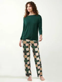Pyžamo s dlouhými rukávy model 20517565 - Vamp