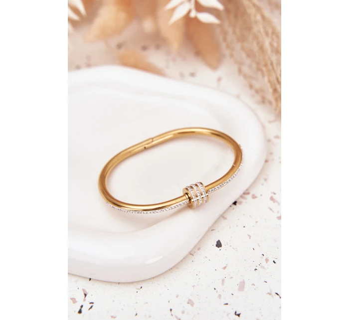 Dámský náramek s model 21776877 z nerezové oceli zlatý - Boto Dámský náramek s model 21776877 z nerezové oceli zlatý - Boto