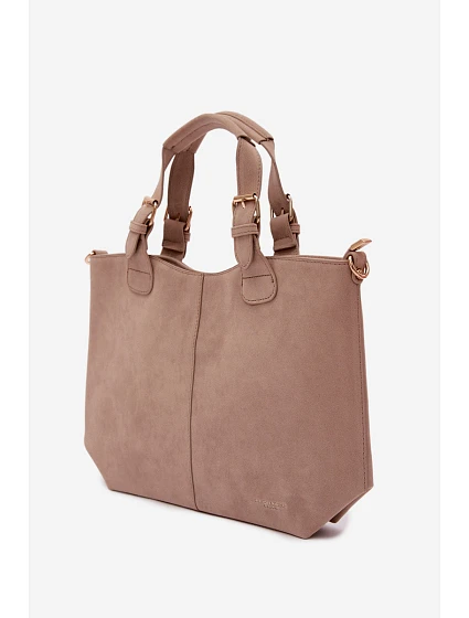 kabelka z imitace semiše model 22111650 - Flora&Co