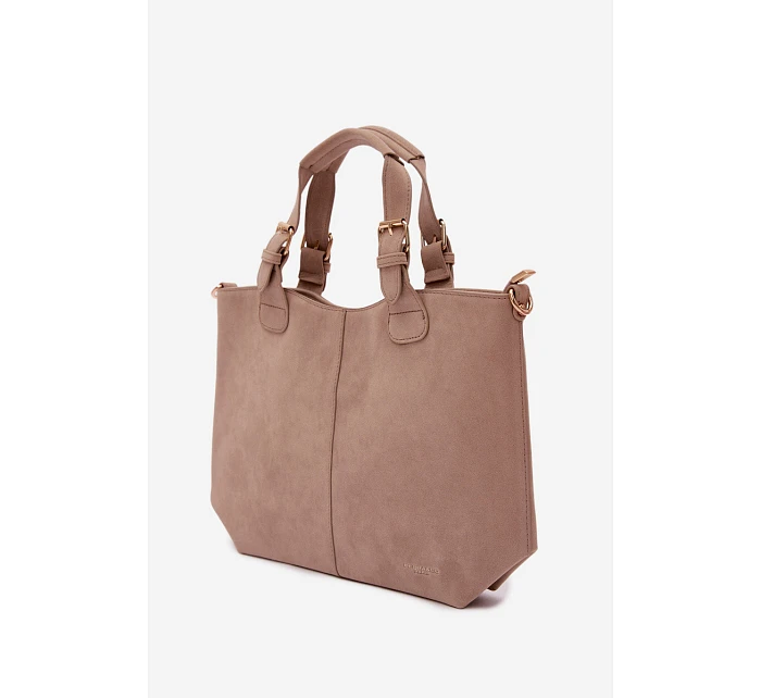 kabelka z imitace semiše model 22111650 - Flora&Co