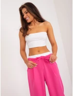 Spodnie DHJ SP model 21175319 fuksjowy - FPrice Spodnie DHJ SP model 21175319 fuksjowy - FPrice